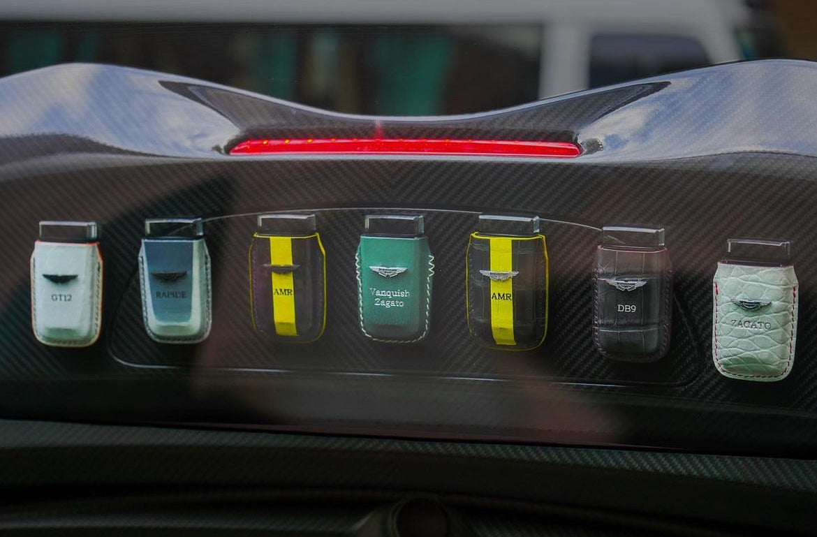 Aston Martin Key Cover Model Type 2 - CUSTOM ORDER YOURS