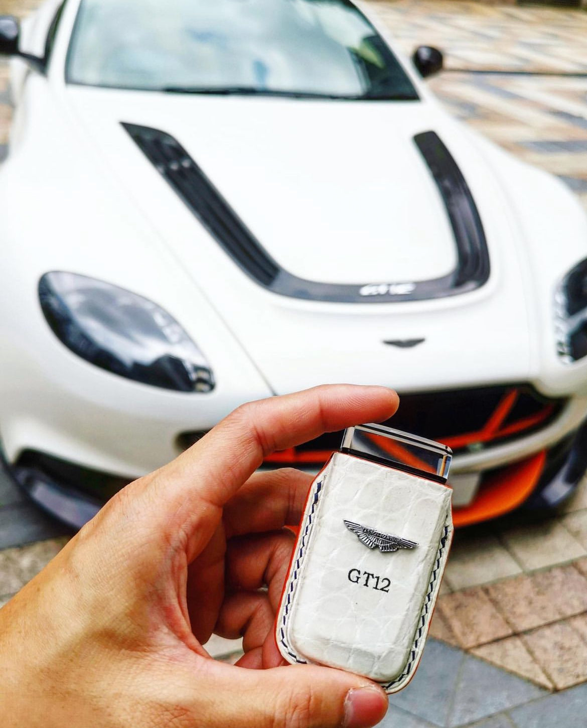 Aston Martin Key Cover Model Type 2 - CUSTOM ORDER YOURS