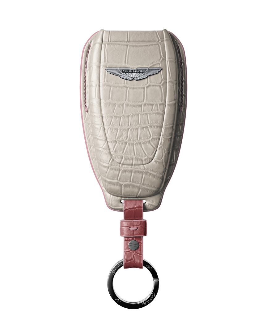 BESPOKE ETK CROCODILE KEY COVER FOR ASTON MARTIN - CRAFTED TO ORDER