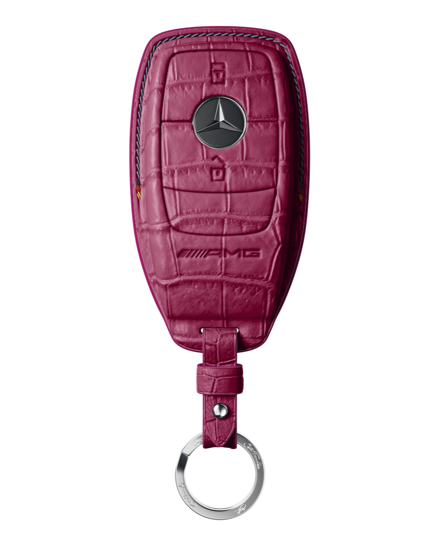 BESPOKE ETK CROCODILE KEY COVER FOR MERCEDES - CRAFTED TO ORDER