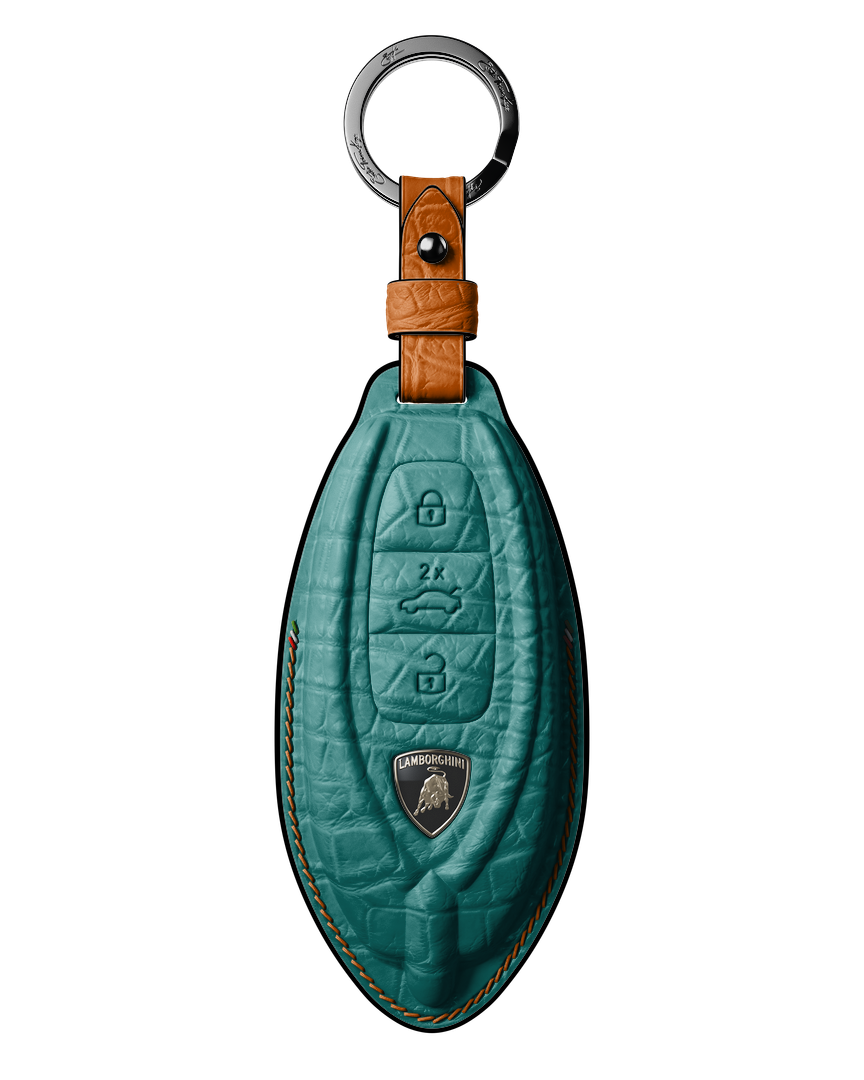 BESPOKE ETK CROCODILE KEY COVER FOR LAMBORGHINI - CRAFTED TO ORDER