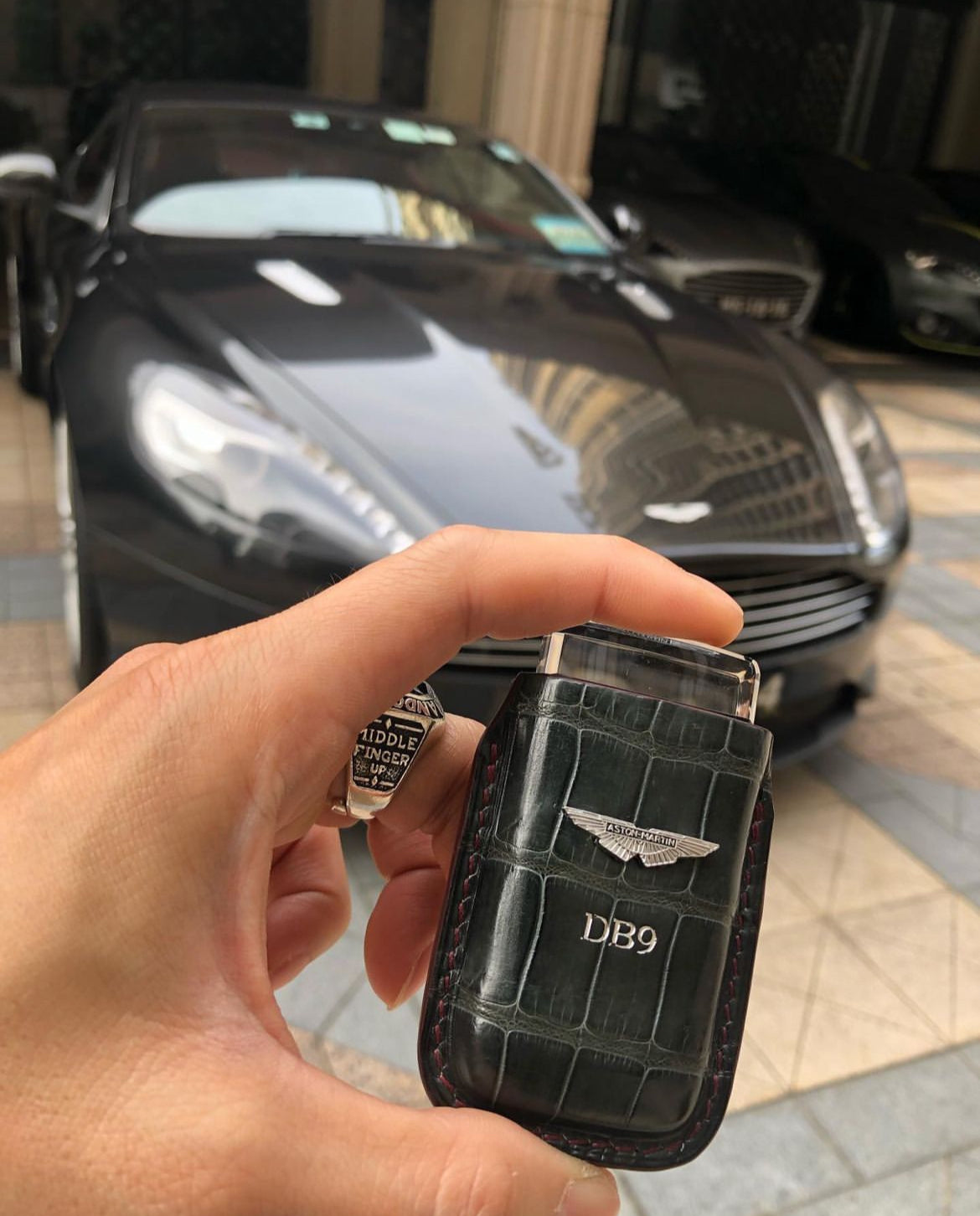 Aston Martin Key Cover Model Type 2 - CUSTOM ORDER YOURS