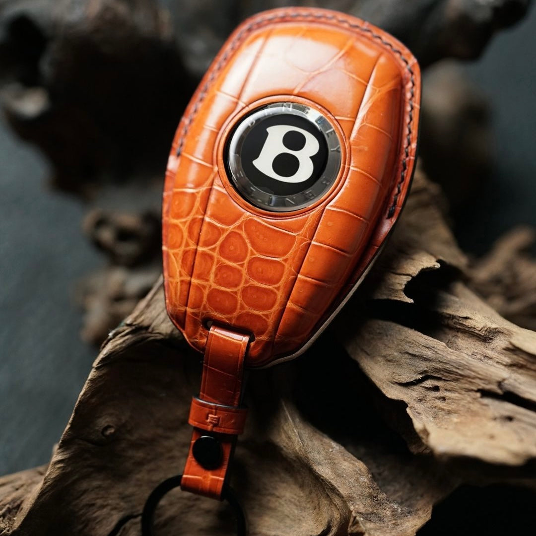 BESPOKE ETK CROCODILE KEY COVER FOR BENTLEY - CUSTOMIZE YOURS