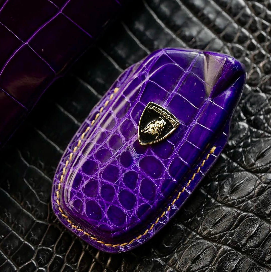 BESPOKE ETK CROCODILE KEY COVER FOR LAMBORGHINI - CUSTOMIZE YOURS