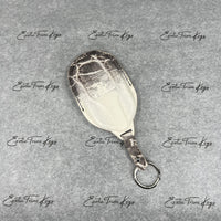 IN STOCK: HIMALAYAN CROCODILE WITH BLACK DETAILS KEY COVER FOR MASERATI
