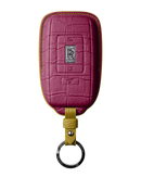 HOT PINK CROCODILE KEY COVER FOR ROLLS ROYCE - CUSTOMIZE YOURS