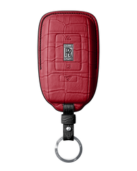 RED CROCODILE KEY COVER FOR ROLLS ROYCE - CUSTOMIZE YOURS