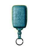 TURQUOISE CROCODILE KEY COVER FOR FERRARI - CUSTOMIZE YOURS