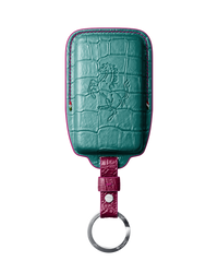 TIFFANY BLUE CROCODILE KEY COVER FOR FERRARI - CUSTOMIZE YOURS