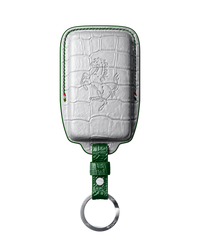 WHITE CROCODILE KEY COVER FOR FERRARI - CUSTOMIZE YOURS