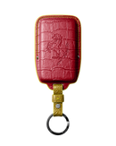 RED CROCODILE KEY COVER FOR FERRARI - CUSTOMIZE YOURS