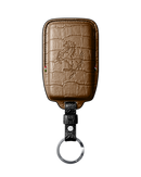 BROWN CROCODILE KEY COVER FOR FERRARI - CUSTOMIZE YOURS