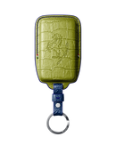 LIME GREEN CROCODILE KEY COVER FOR FERRARI - CUSTOMIZE YOURS