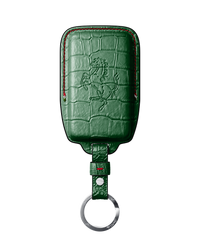GREEN CROCODILE KEY COVER FOR FERRARI - CUSTOMIZE YOURS
