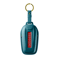 TURQUOISE CROCODILE KEY COVER FOR FERRARI - CUSTOMIZE YOURS