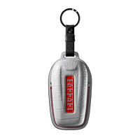 WHITE CROCODILE KEY COVER FOR FERRARI - CUSTOMIZE YOURS