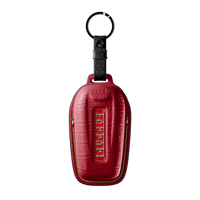 RED CROCODILE KEY COVER FOR FERRARI - CUSTOMIZE YOURS