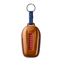 ORANGE CROCODILE KEY COVER FOR FERRARI - CUSTOMIZE YOURS