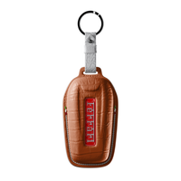 TAN ORANGE CROCODILE KEY COVER FOR FERRARI - CUSTOMIZE YOURS