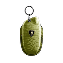 LIME GREEN CROCODILE KEY COVER FOR LAMBORGHINI - CUSTOMIZE YOURS