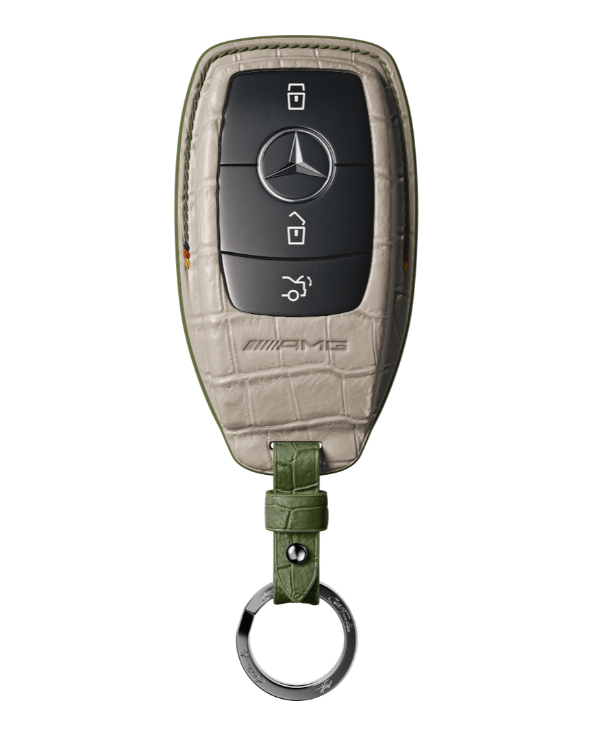HIMALAYAN CROCODILE KEY COVER FOR MERCEDES - CUSTOMIZE YOURS