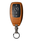 ORANGE CROCODILE KEY COVER FOR MERCEDES - CUSTOMIZE YOURS