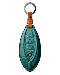 TIFFANY BLUE CROCODILE KEY COVER FOR LAMBORGHINI - CUSTOMIZE YOURS