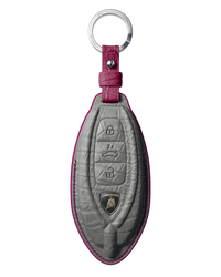 PEARL WHITE CROCODILE KEY COVER FOR LAMBORGHINI - CUSTOMIZE YOURS