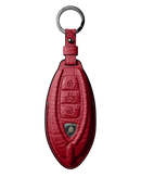 RED CROCODILE KEY COVER FOR LAMBORGHINI - CUSTOMIZE YOURS