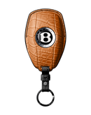 ORANGE CROCODILE KEY COVER FOR BENTLEY - CUSTOMIZE YOURS