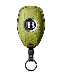 LIME GREEN CROCODILE KEY COVER FOR BENTLEY - CUSTOMIZE YOURS