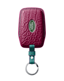 HOT PINK CROCODILE KEY COVER FOR LAND ROVER - CUSTOMIZE YOURS
