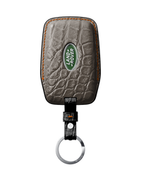 GREY CROCODILE KEY COVER FOR LAND ROVER - CUSTOMIZE YOURS