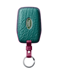 TIFFANY BLUE CROCODILE KEY COVER FOR LAND ROVER - CUSTOMIZE YOURS