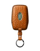 ORANGE CROCODILE KEY COVER FOR LAND ROVER - CUSTOMIZE YOURS