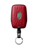 RED CROCODILE KEY COVER FOR LAND ROVER - CUSTOMIZE YOURS