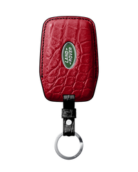 RED CROCODILE KEY COVER FOR LAND ROVER - CUSTOMIZE YOURS