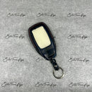 IN STOCK: NAVY BLUE CROCODILE WITH RED DETAILS KEY COVER FOR MERCEDES