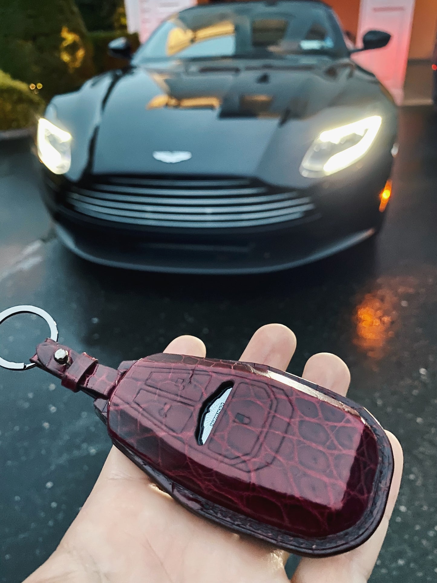 Aston Martin Key Fob Cover Type 1 - PERSONNALISEZ LE VÔTRE