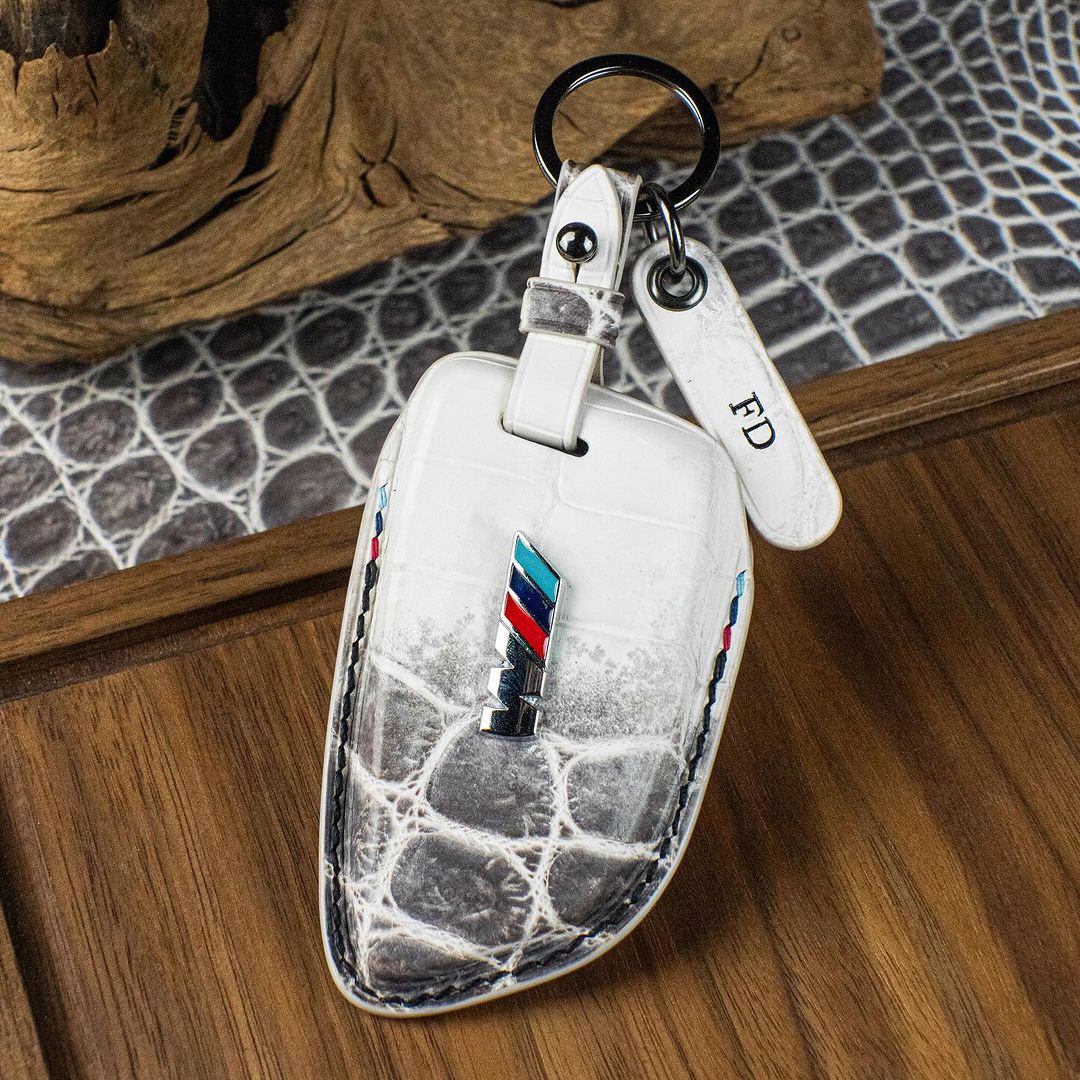 BESPOKE ETK HIMALAYAN CROCODILE KEY COVER FOR BMW