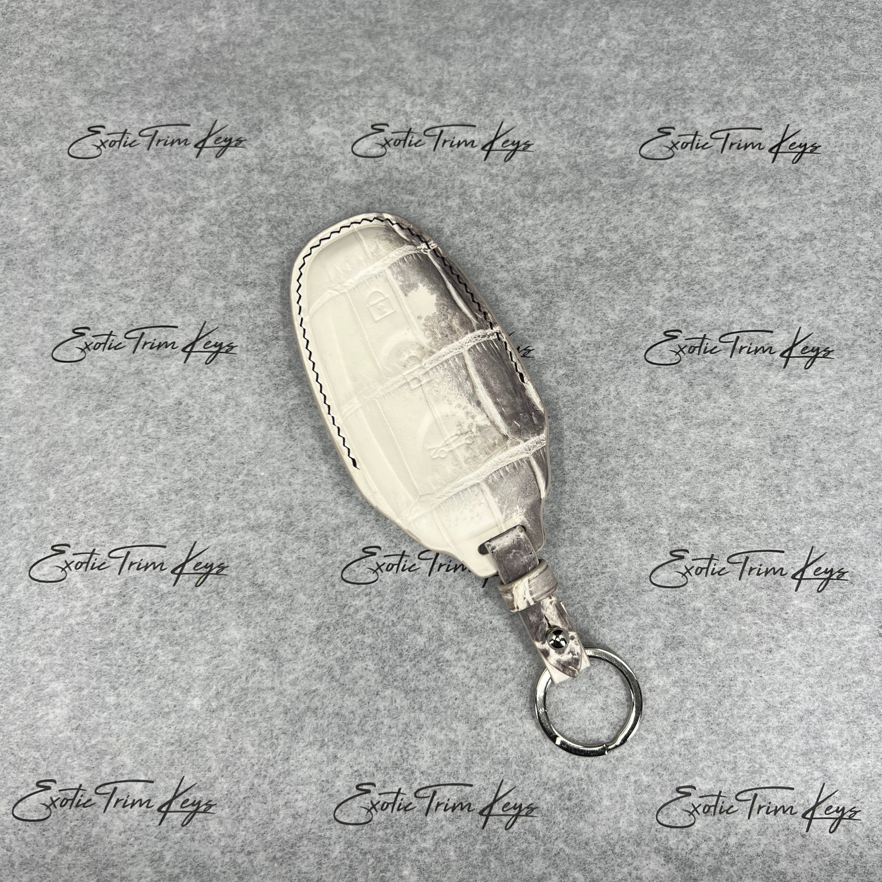 IN STOCK: HIMALAYAN CROCODILE WITH BLACK DETAILS KEY COVER FOR MCLAREN