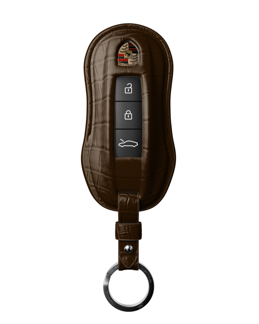 ETK BESPOKE GENUINE CROCODILE KEY COVER FOR PORSCHE — CLASSIC SPECIFICATION