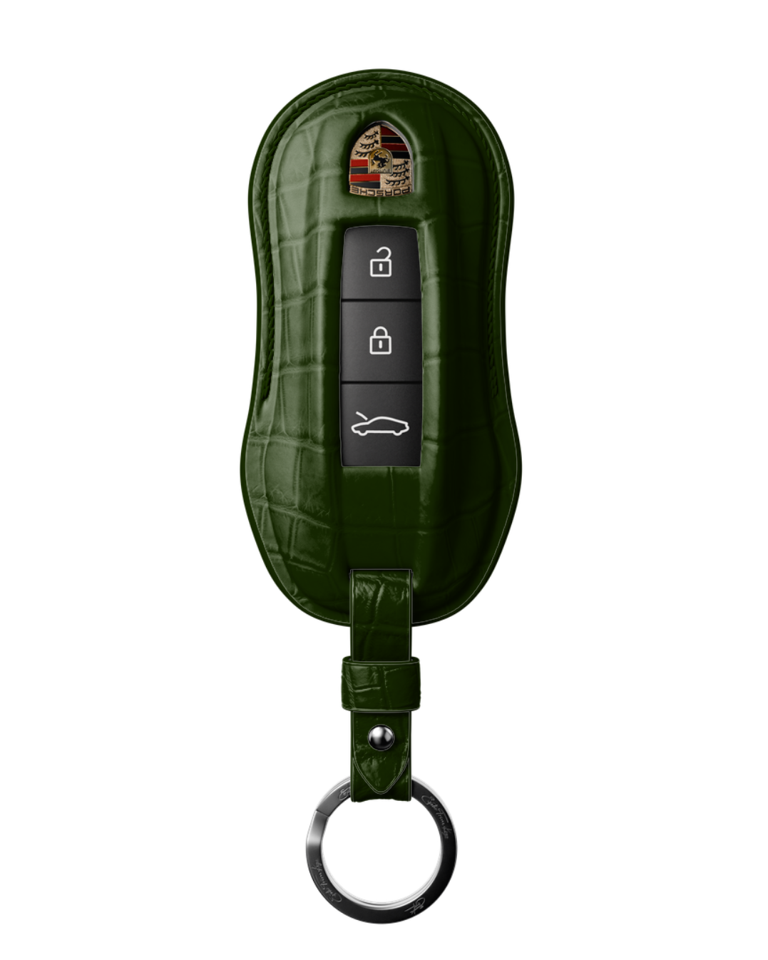 ETK BESPOKE GENUINE CROCODILE KEY COVER FOR PORSCHE — CLASSIC SPECIFICATION