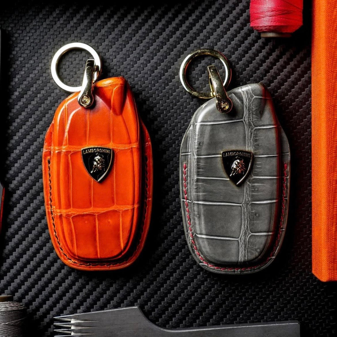 BESPOKE ETK CROCODILE KEY COVER FOR LAMBORGHINI - CUSTOMIZE YOURS