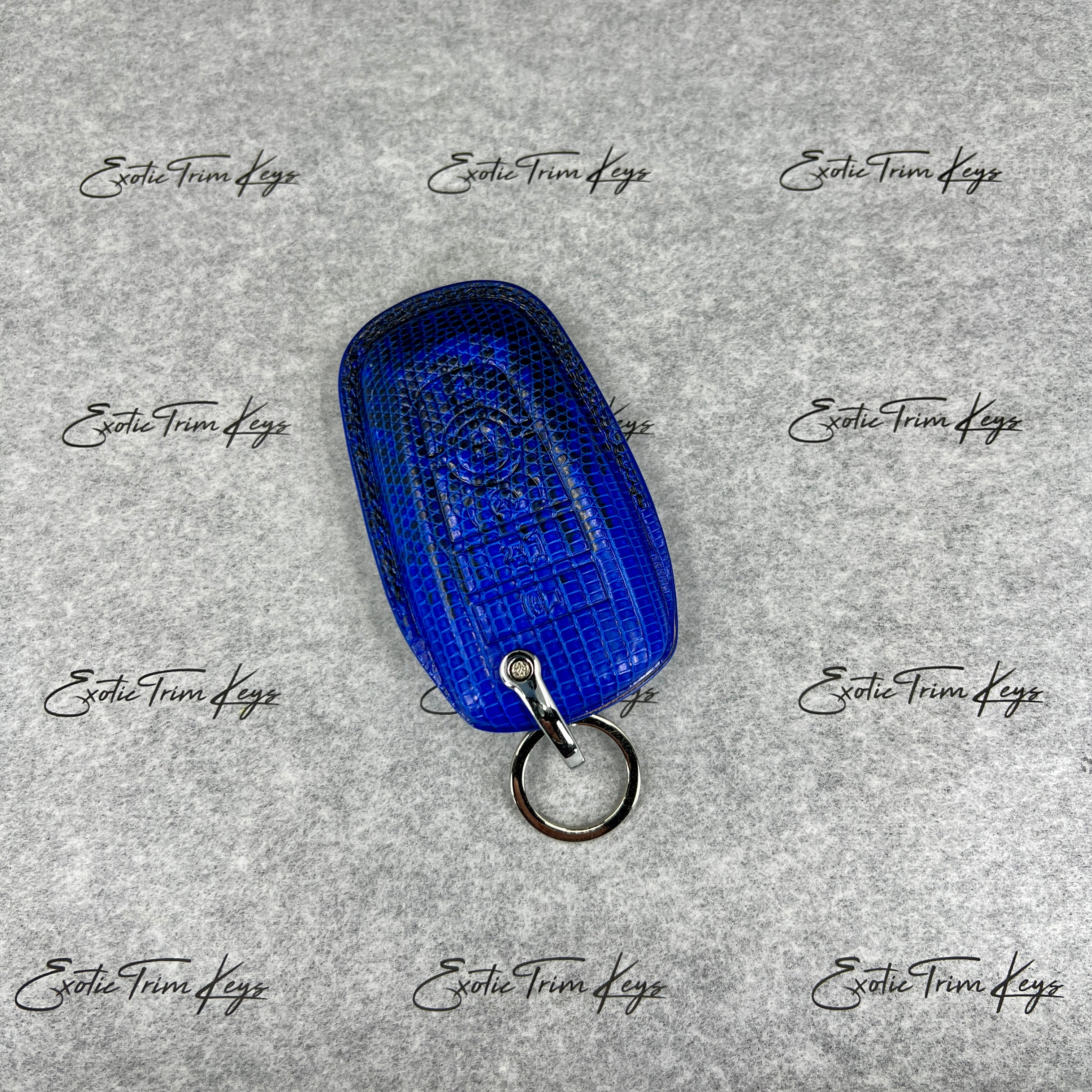 IN STOCK: ELECTRIC BLUE LIZARD WITH BLACK DETAILS KEY COVER FOR RAPTOR