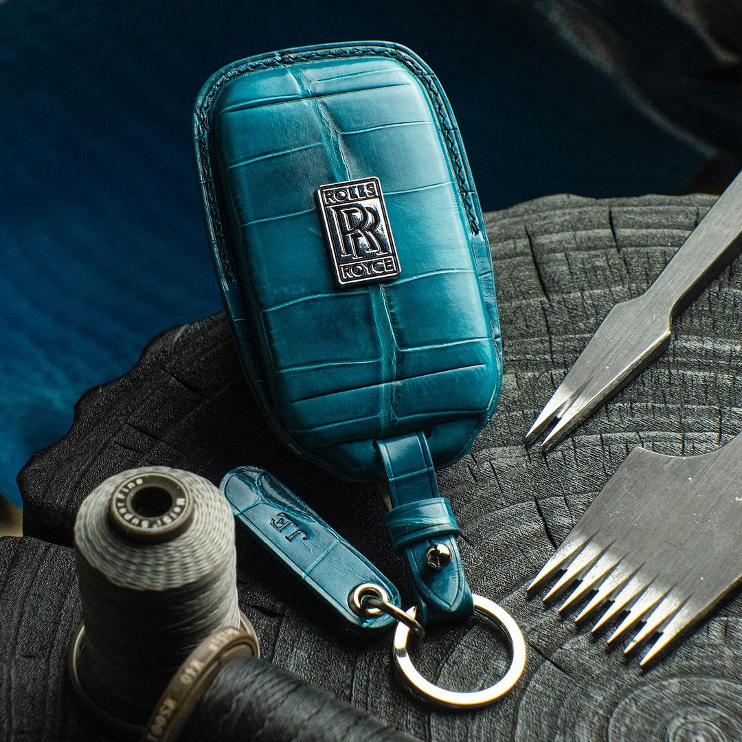 ETK BESPOKE CROCODILE KEY COVER FOR ROLLS ROYCE — CUSTOMIZE YOURS