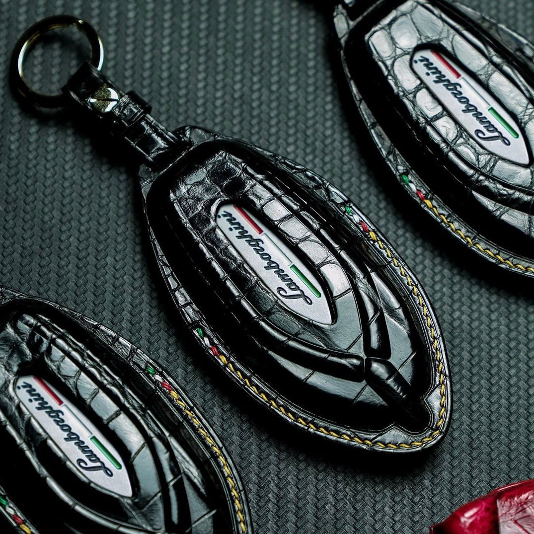 BESPOKE ETK CROCODILE KEY COVER FOR LAMBORGHINI TYPE 2 — CUSTOMIZE YOURS