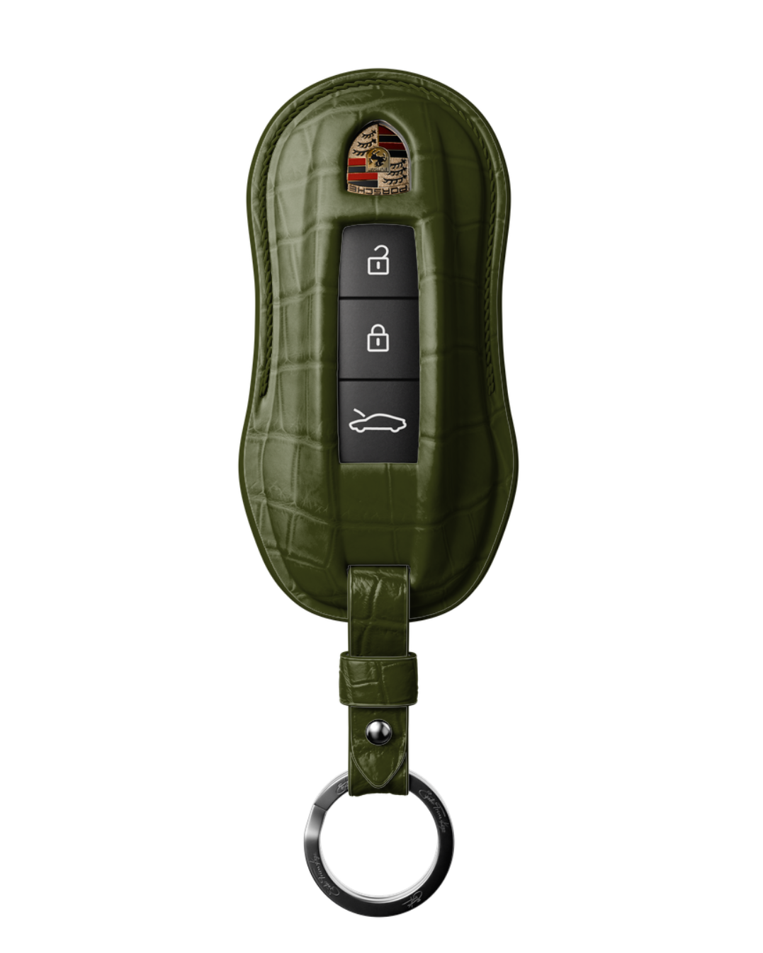 ETK BESPOKE GENUINE CROCODILE KEY COVER FOR PORSCHE — CLASSIC SPECIFICATION