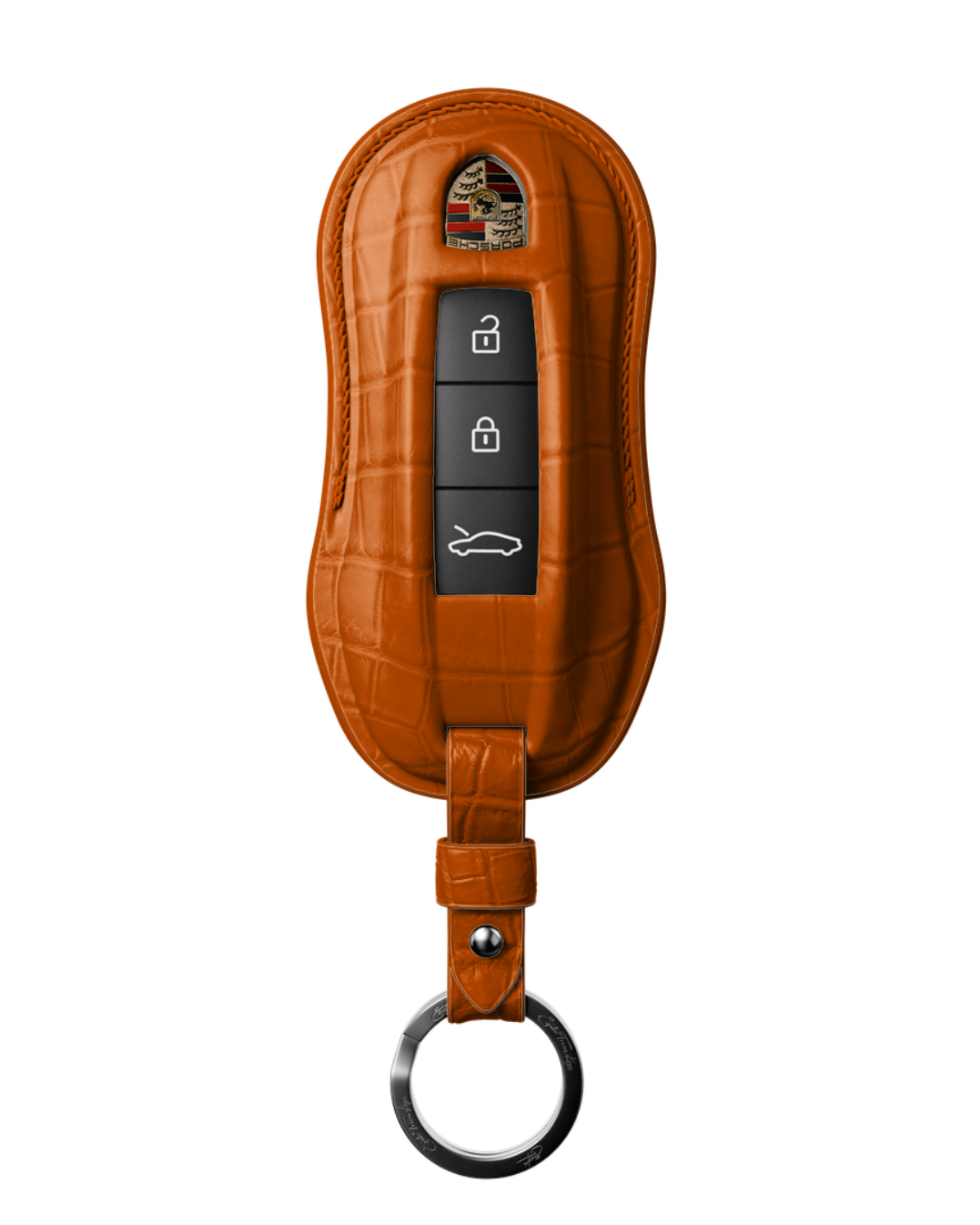 ETK BESPOKE GENUINE CROCODILE KEY COVER FOR PORSCHE — CLASSIC SPECIFICATION