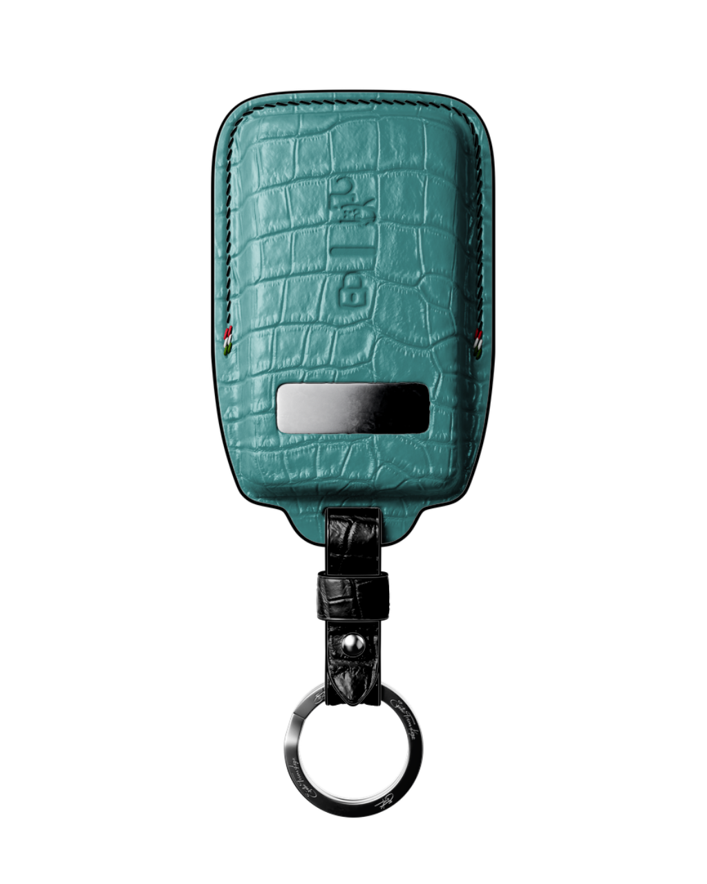 ETK BESPOKE TIFFANY CROCODILE KEY COVER FOR FERRARI — BLACK DETAILS